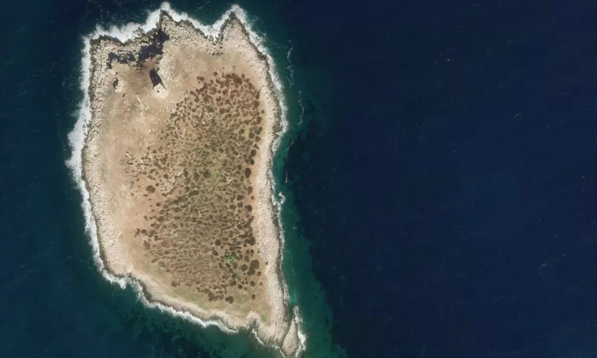 Flyfoto av Isola delle Femmine