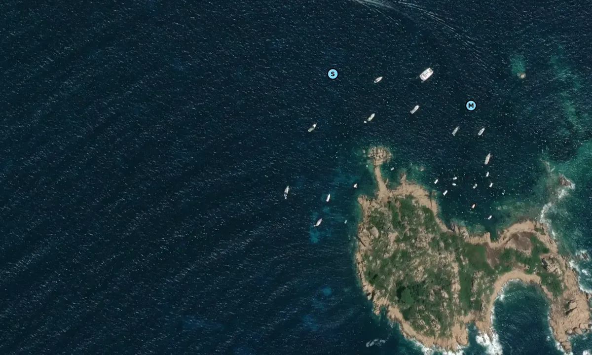 Satelite image of Isola dell'Ogliastra 1