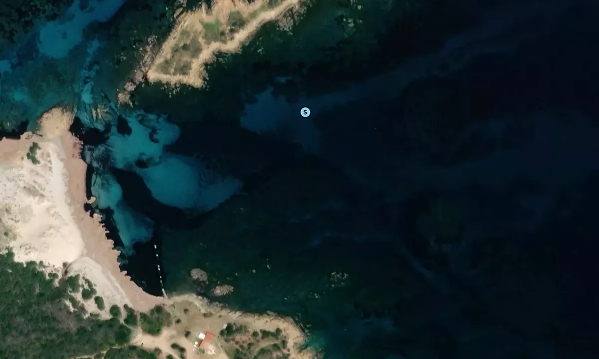 Satelite image of Isola Rossa Sud