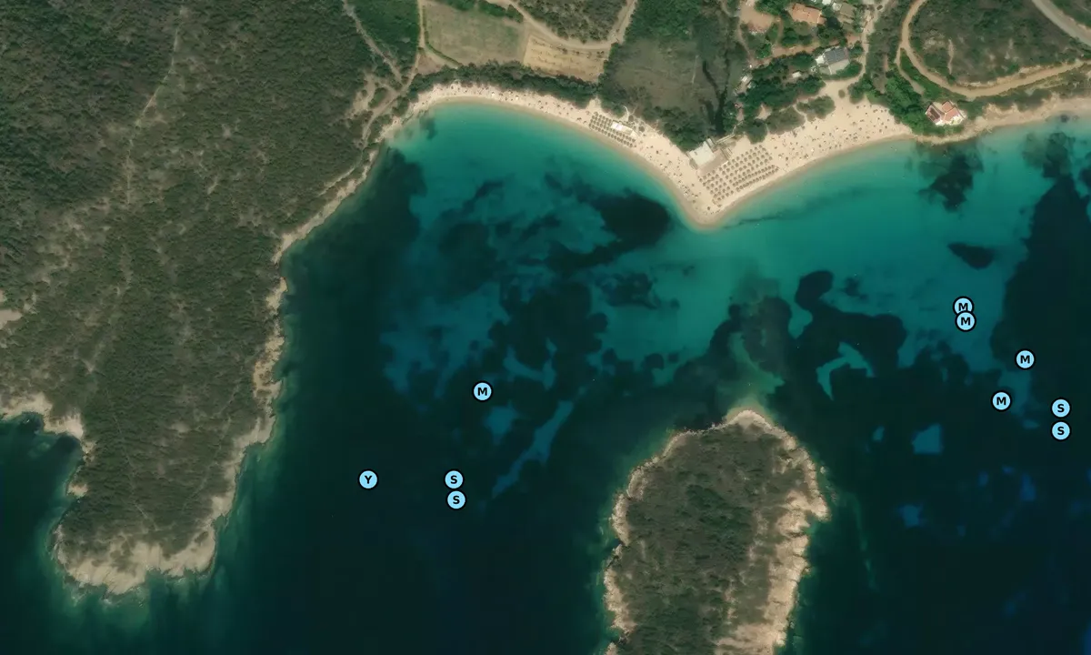 Satelite image of Isola Tuarredda