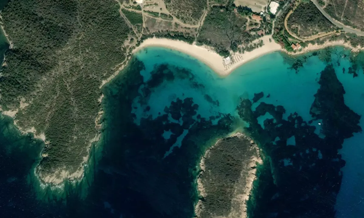 Flyfoto av Isola Tuarredda