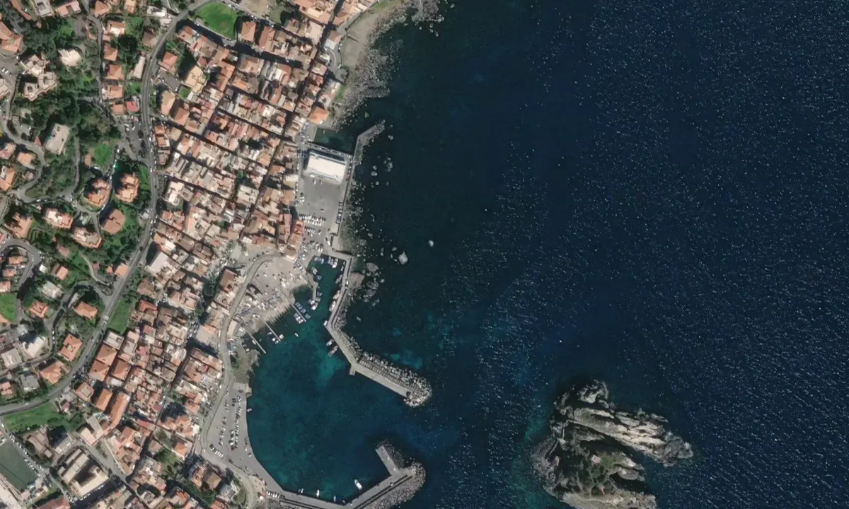 Flyfoto av Isole dei Ciclopi