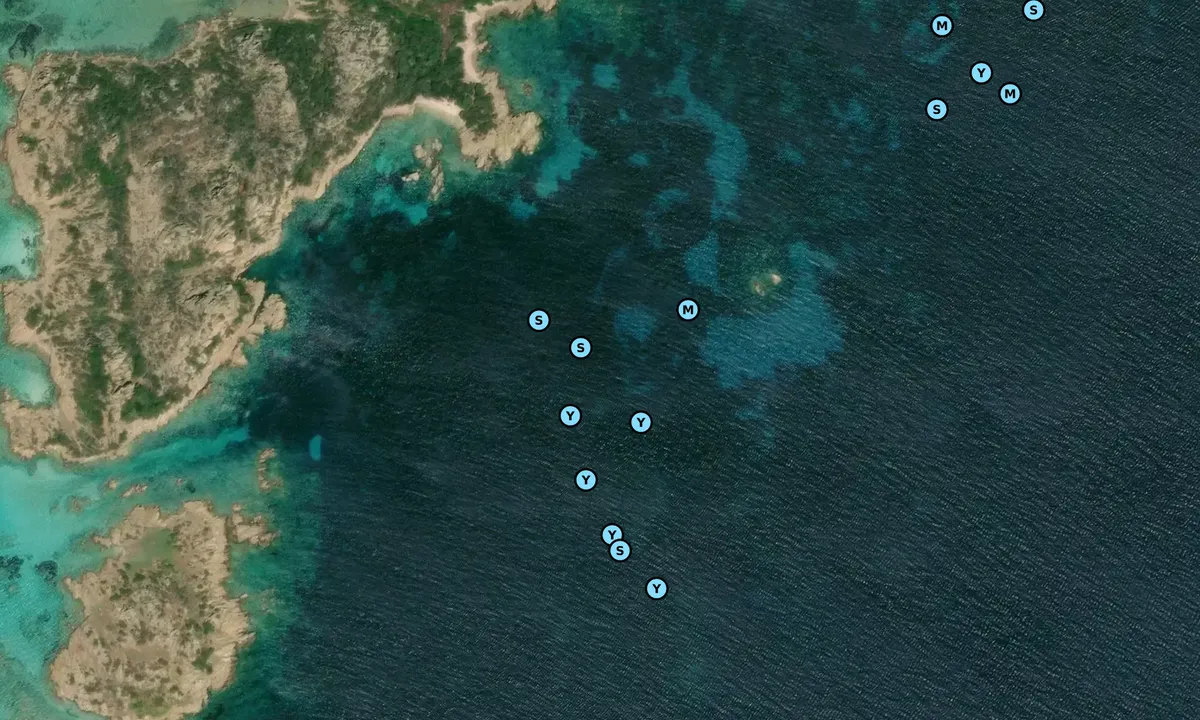 Satelite image of Isolotti Paduleddi