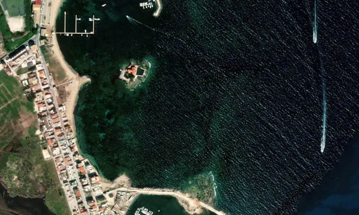 Flyfoto av Isolotto Brancati