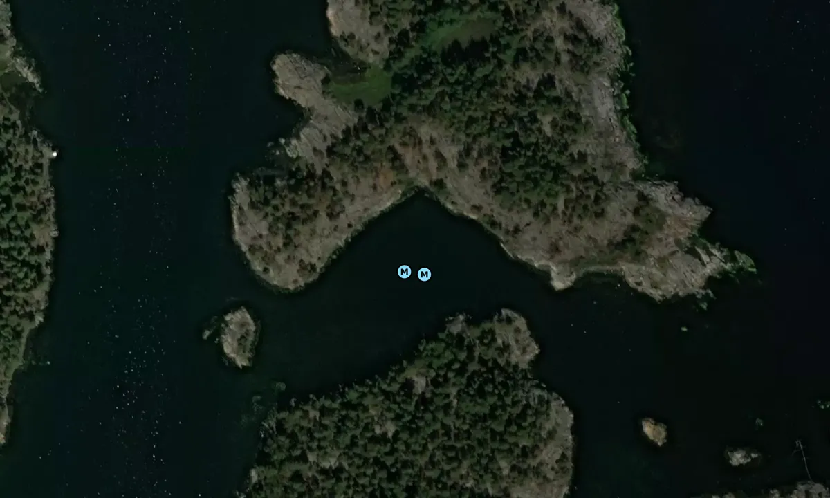 Satelite image of Istergåseflagen - Stora Käringskär