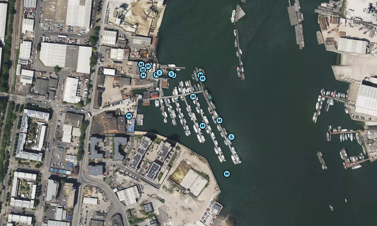 Satelite image of Itchen Marine