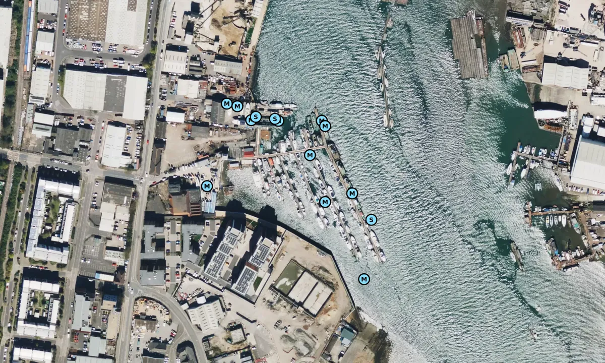 Satelite image of Itchen Marine