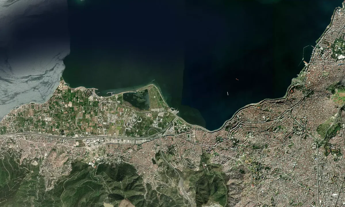 Flyfoto av Izmir Marina