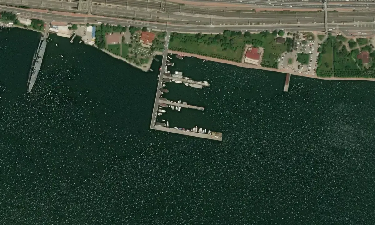 Satelite image of Izmit Marina