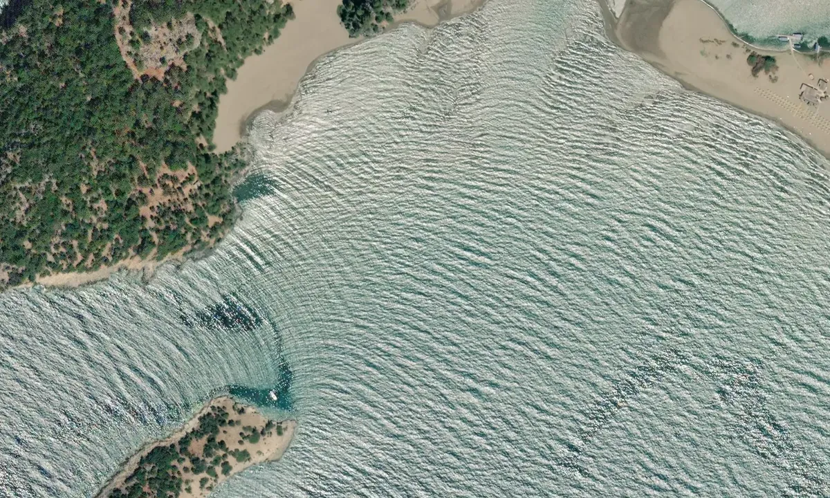 Flyfoto av Iztuzu Beach