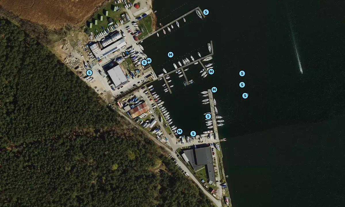 Satelite image of Jacht Klub Stoczni Gdańskiej (MOSiR)