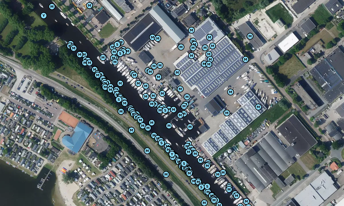 Satelite image of Jachtcenter Elburg