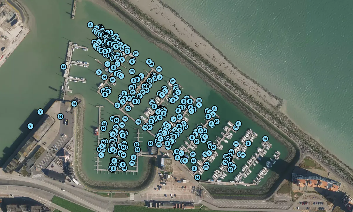 Satelite image of Jachthaven Breskens BV - Sluis