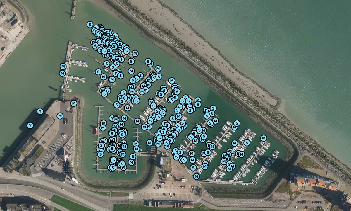 Satelite image of Jachthaven Breskens BV - Sluis