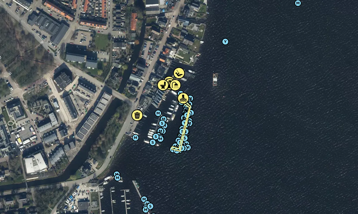 Satelite image of Jachthaven de Brasem N.V