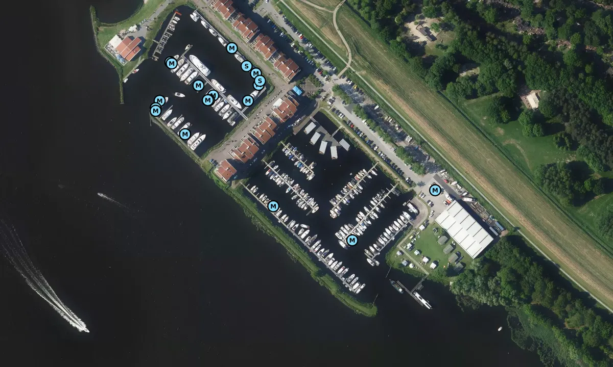 Satelite image of Jachthaven De Eemhof