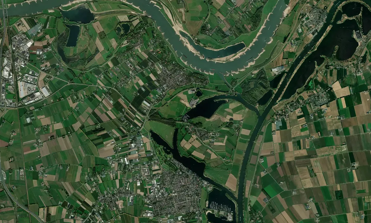 Flyfoto av Jachthaven de Maas