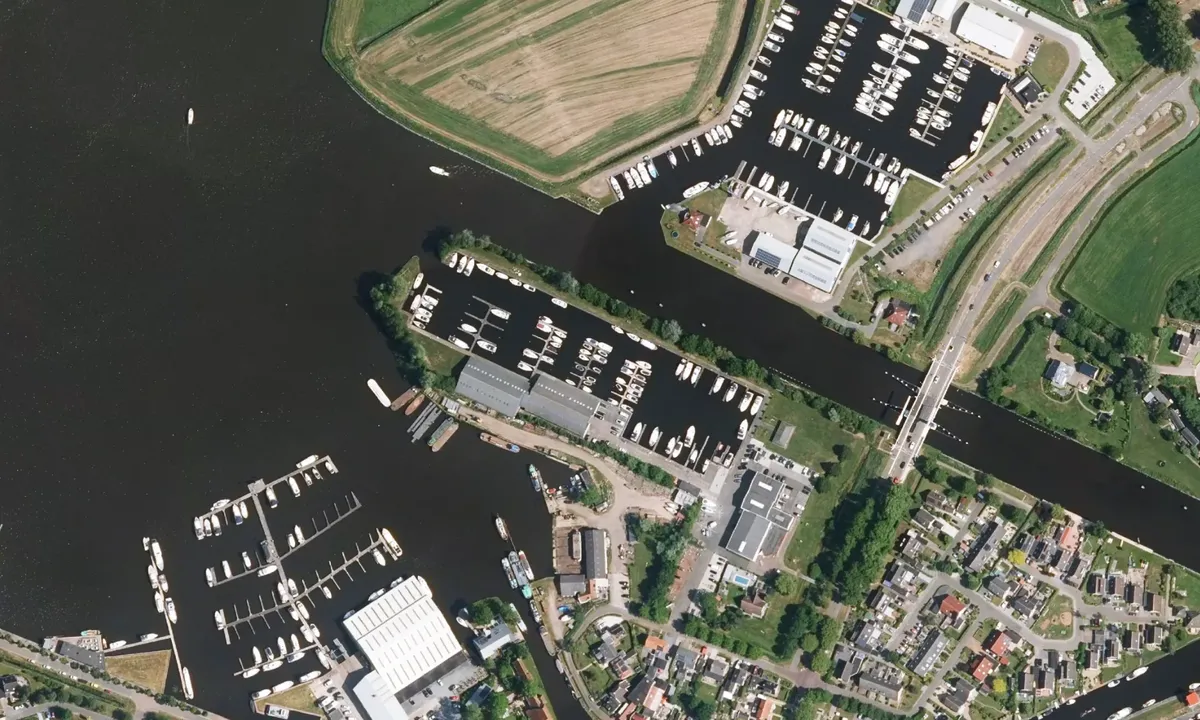 Flyfoto av Jachthaven De Schiffart