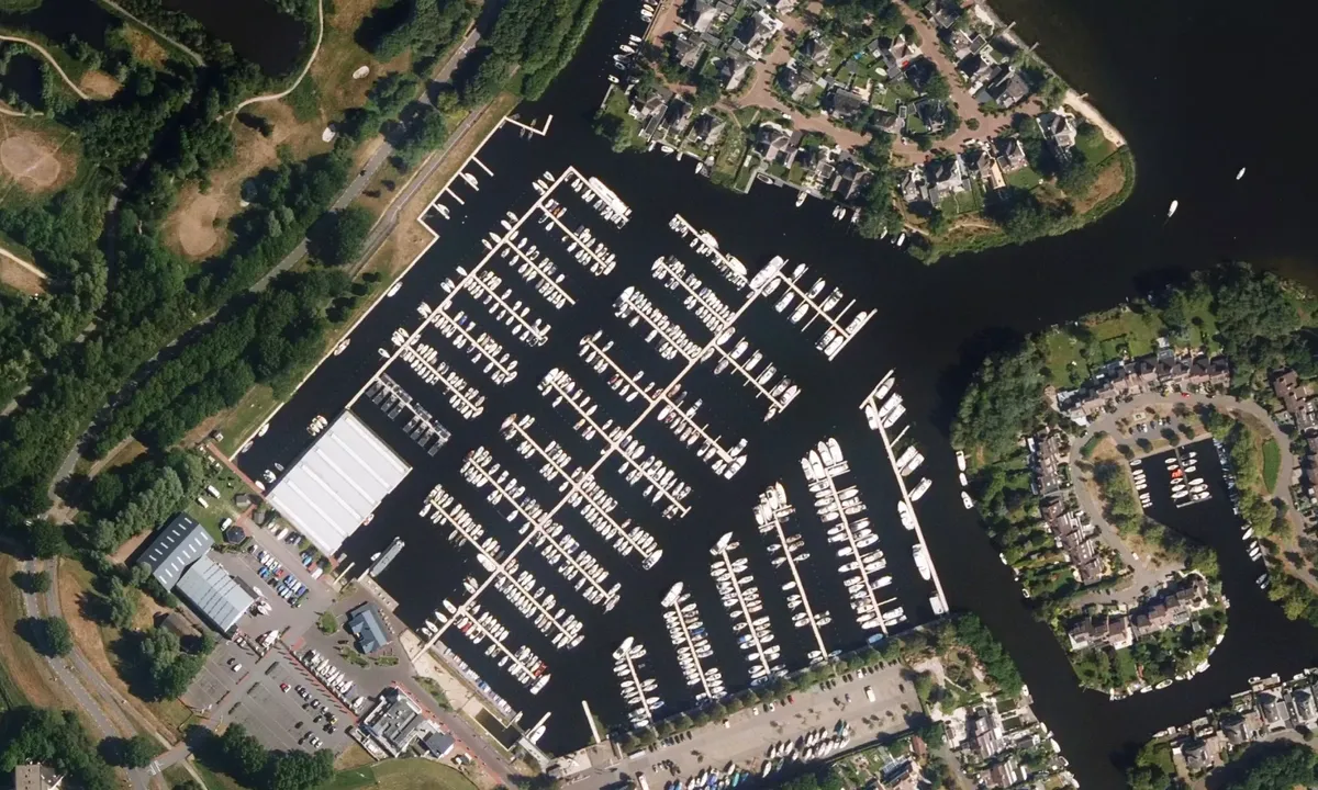 Flyfoto av Jachthaven Naarden