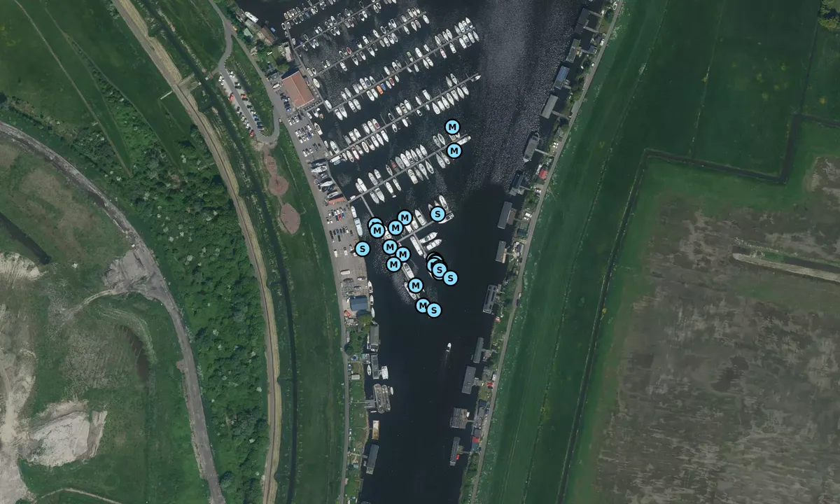 Satelite image of Jachthaven Nauerna - Westzaan