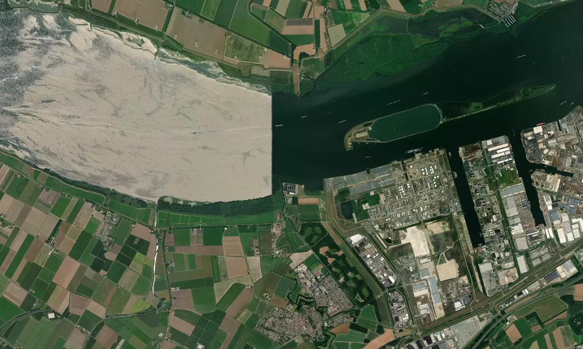 Flyfoto av Jachthaven Noordschans - Klundert