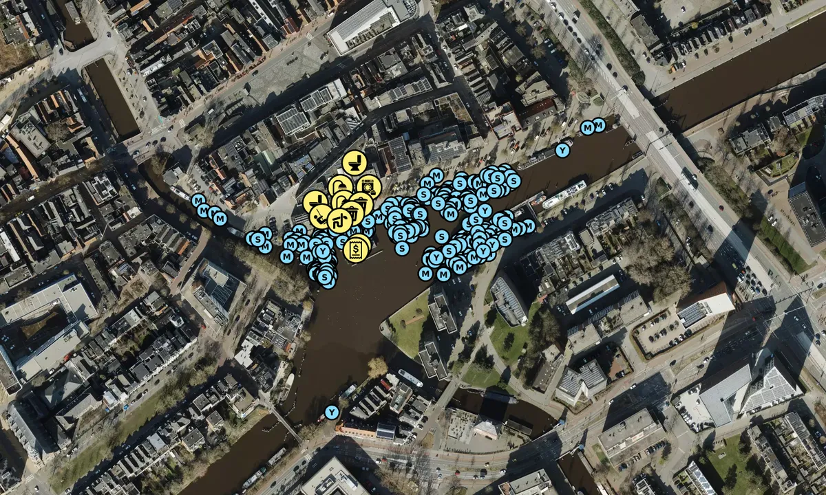 Satelite image of Jachthaven Oosterhaven