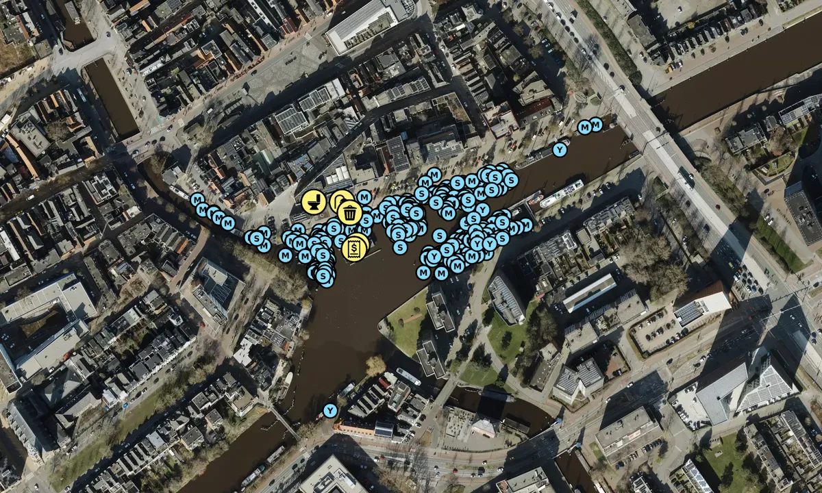 Satelite image of Jachthaven Oosterhaven