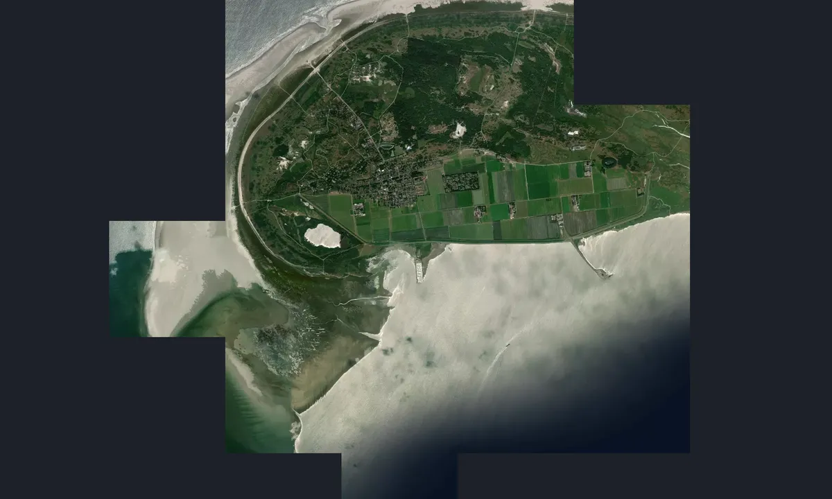 Flyfoto av Jachthaven Schiermonnikoog - Friesland