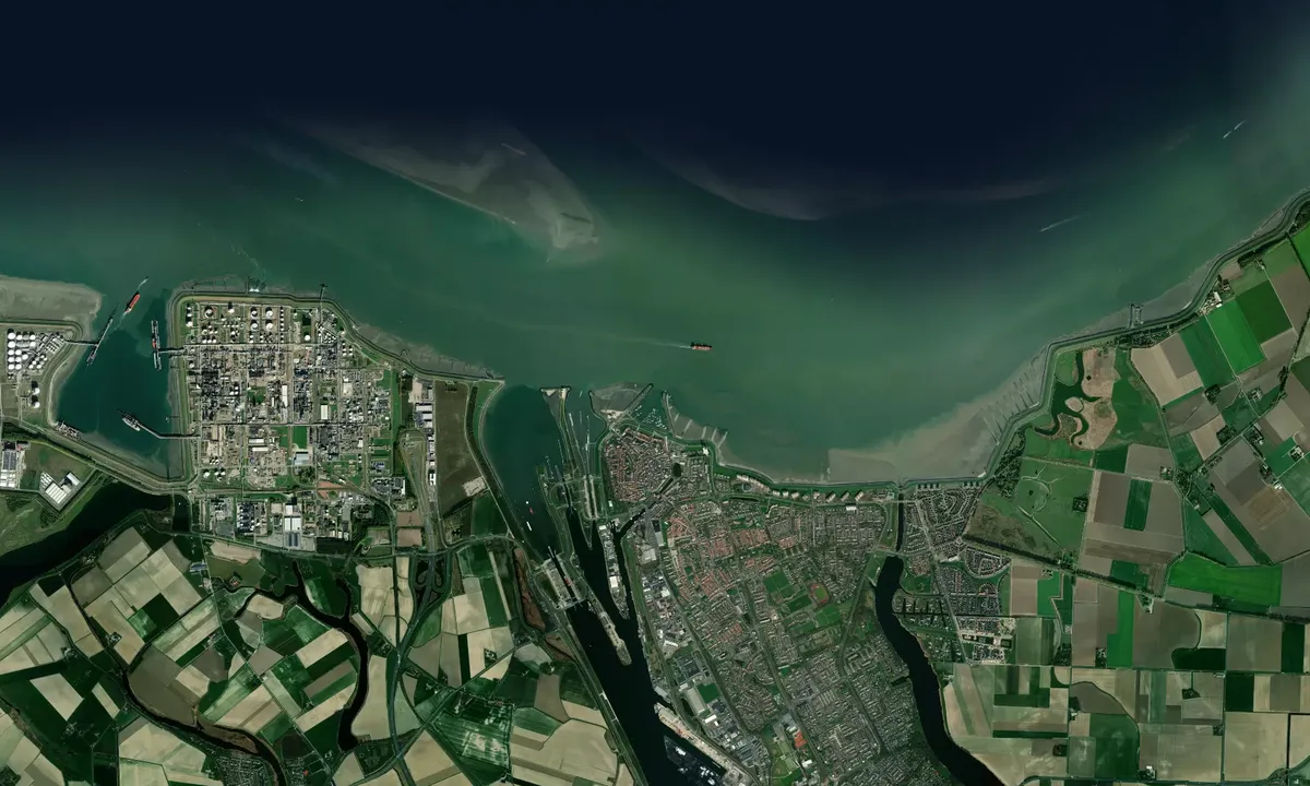 Flyfoto av Jachthaven Terneuzen