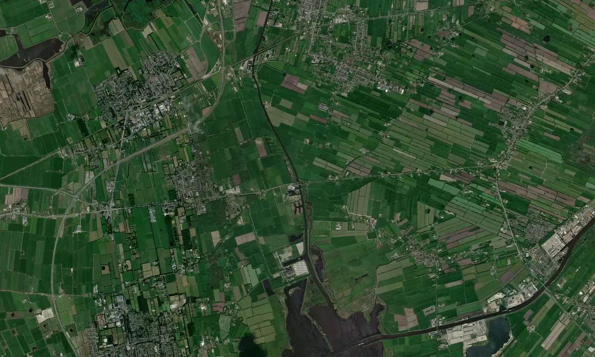 Flyfoto av Jachthaven Zwartkruis