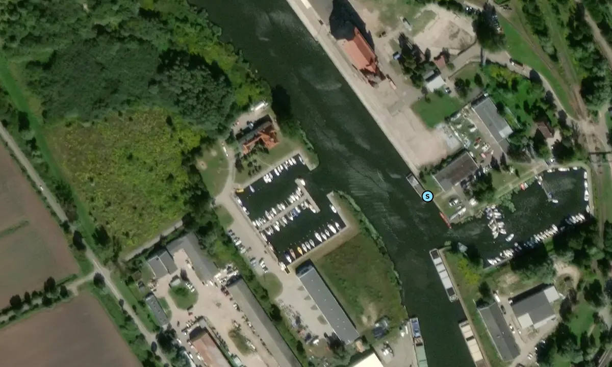 Satelite image of Jachtklub Elbląg - Marina
