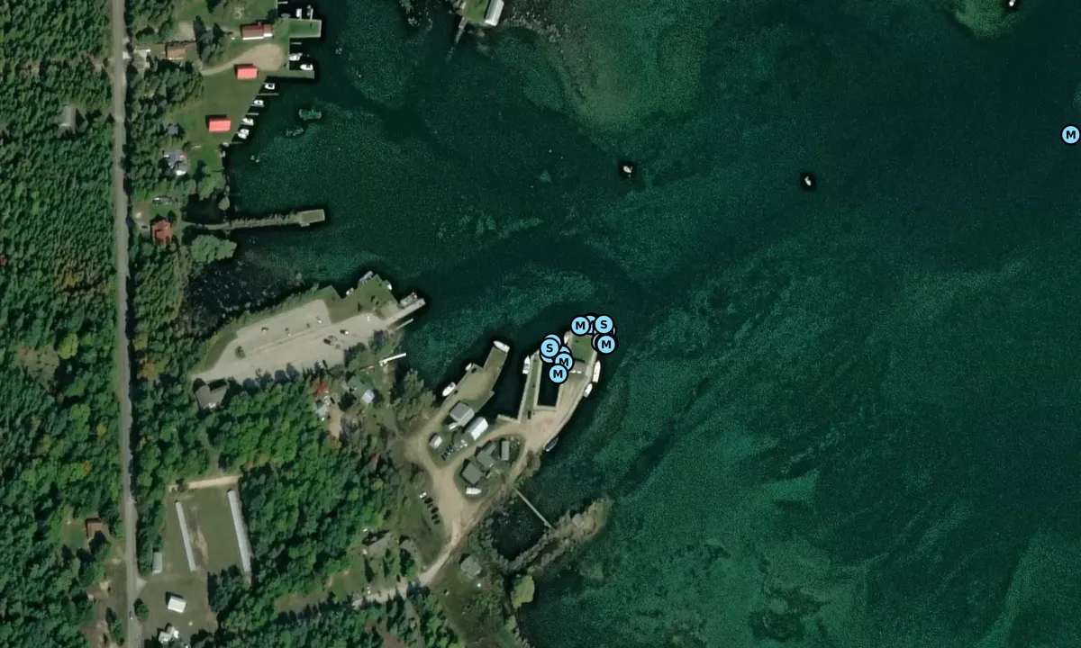 Satelite image of Jackson Harbor