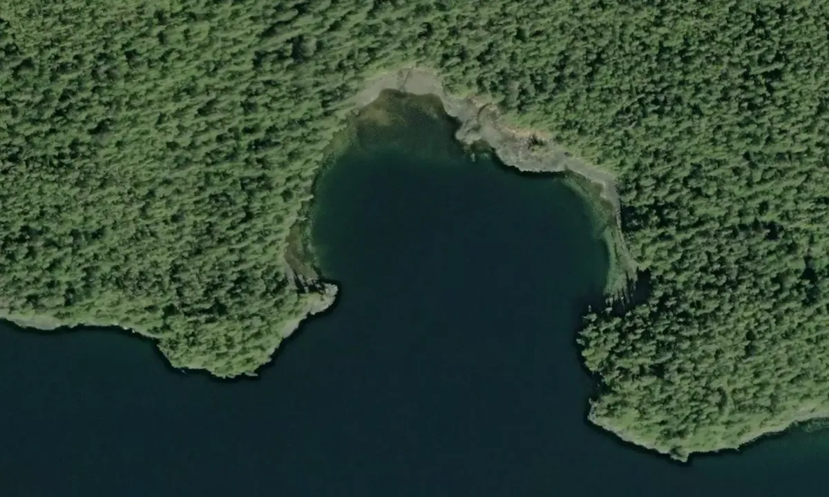 Satelite image of Jackson Narrows East