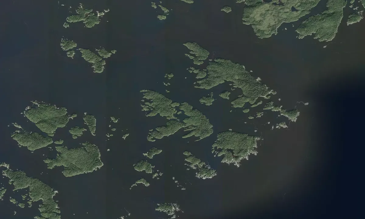 Flyfoto av Jaques-Jarvis Lagoon