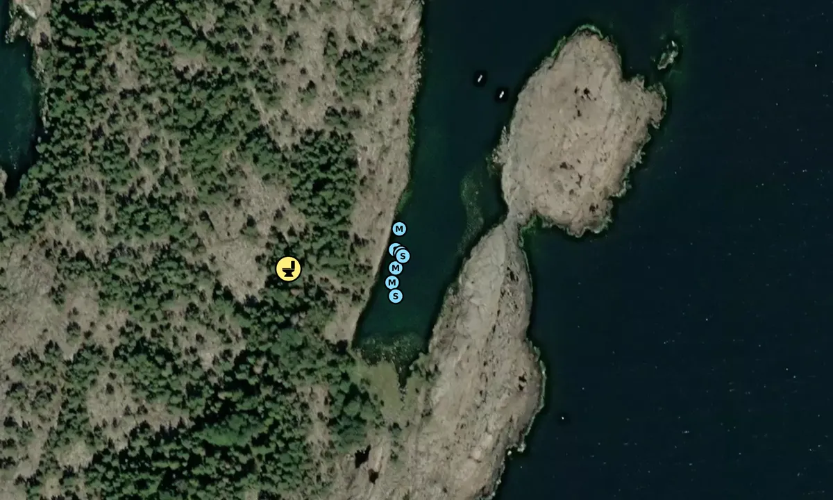 Satelite image of Järflotta - Skvallerhamn