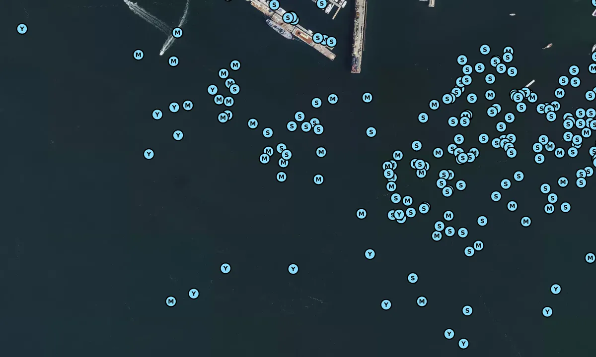 Satelite image of Jeffries Point