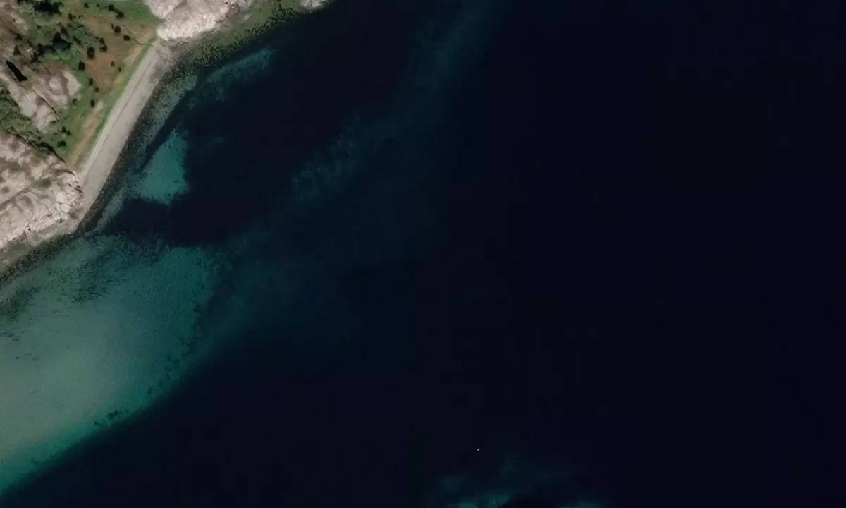 Satelite image of Jektholmen - Lines