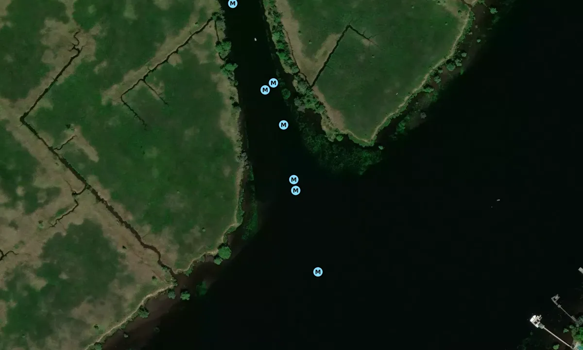 Satelite image of Jericho Creek - 1