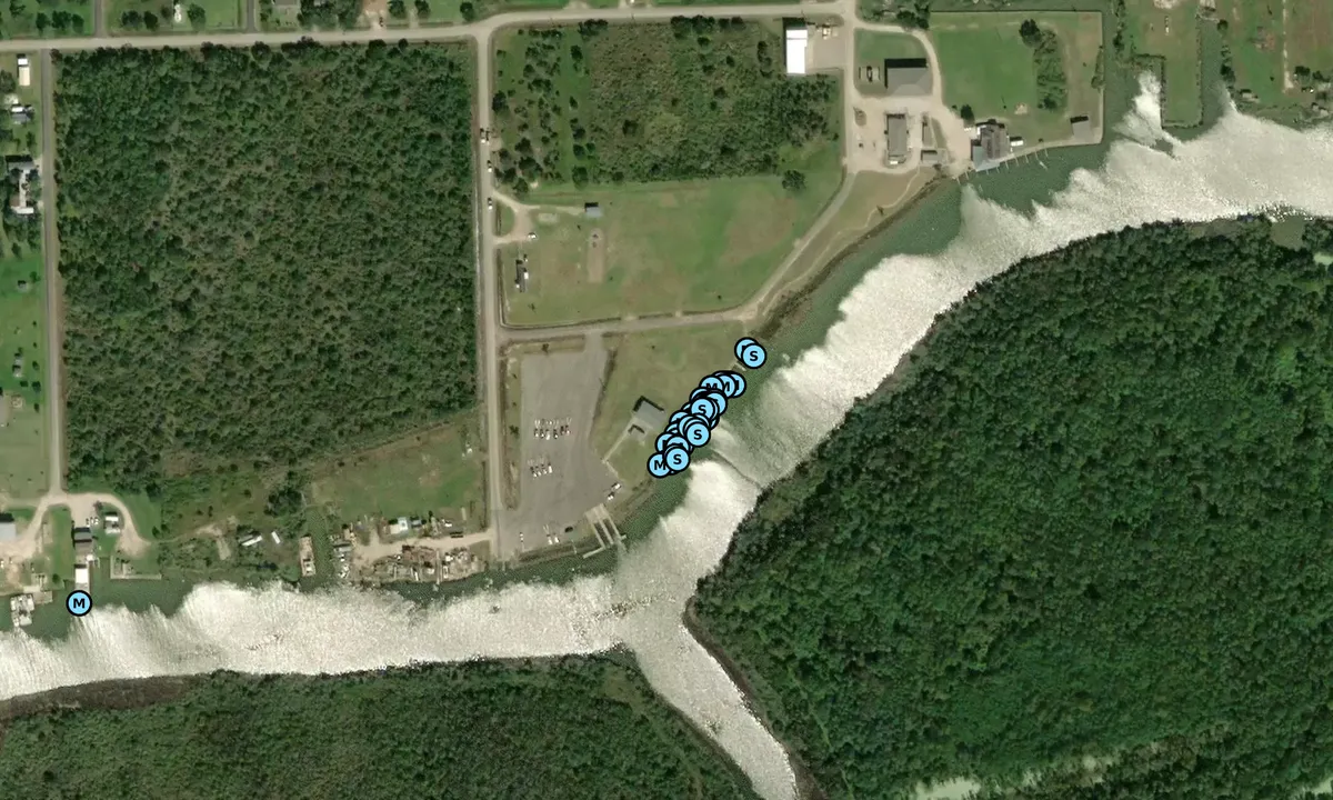 Satelite image of Job Beason Park