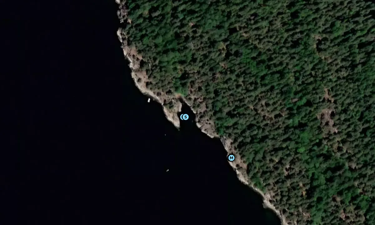 Satelite image of Johnsbergtangen