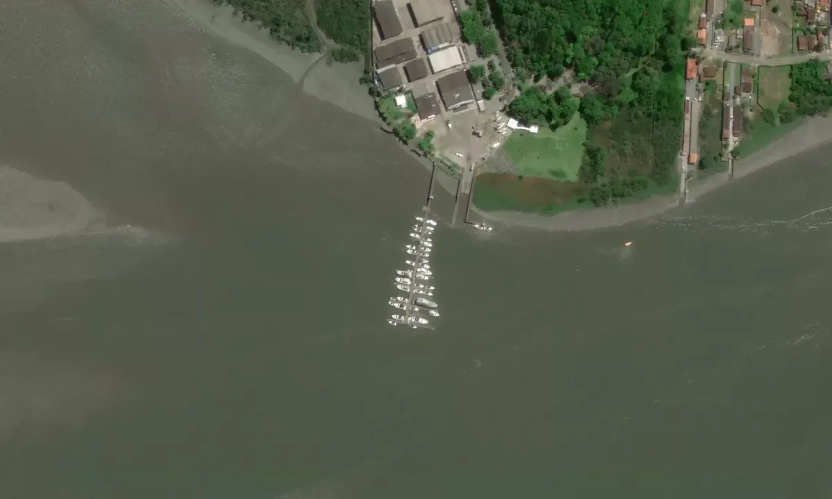Satelite image of Joinville Iate Clube