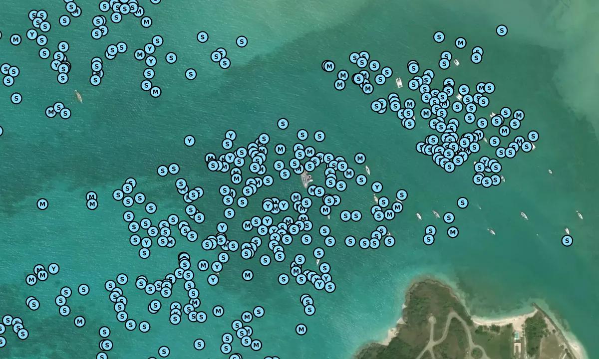 Satelite image of Jolly Harbour