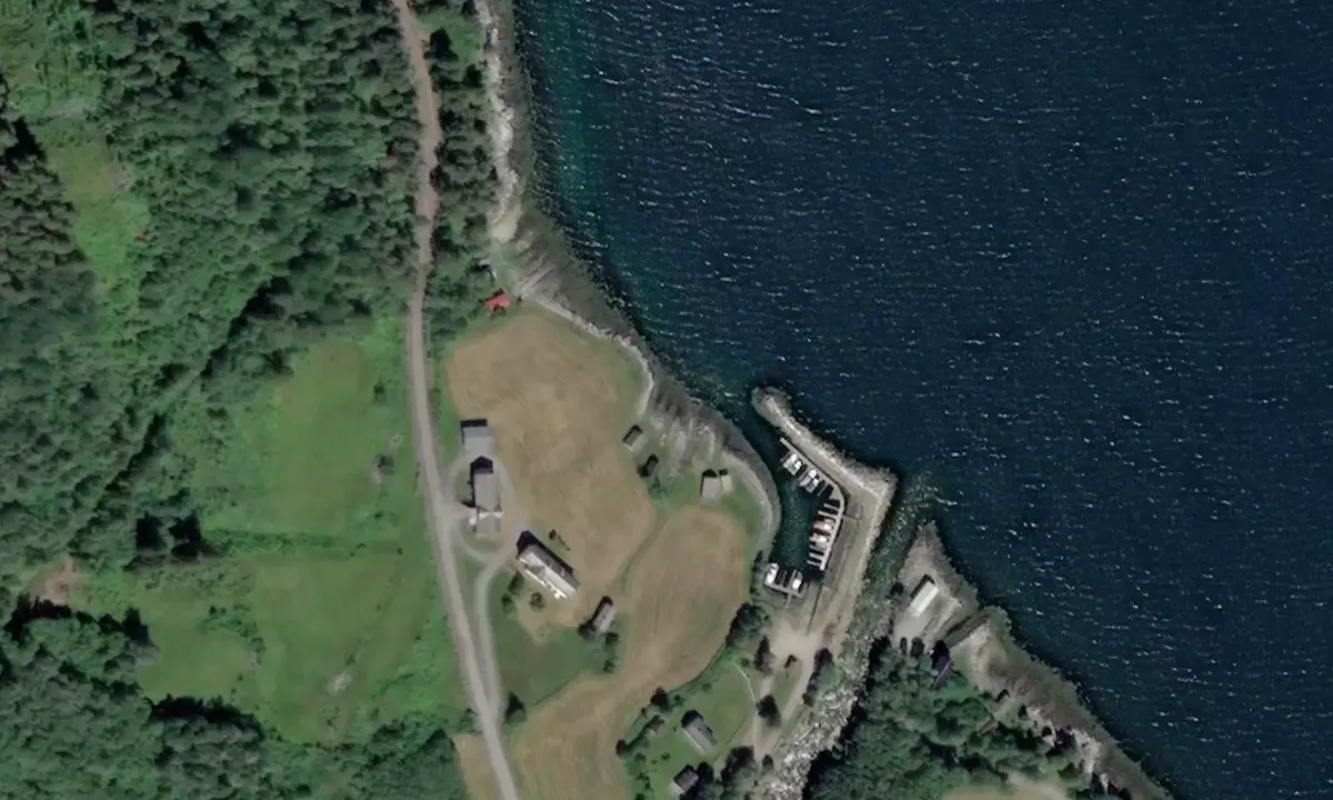 Satelite image of Jordalsgrend Småbåthavn