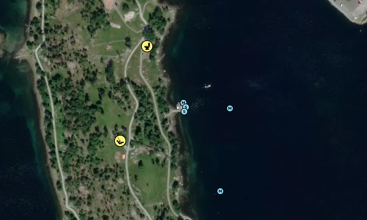 Satelite image of Jørpelandsholmen