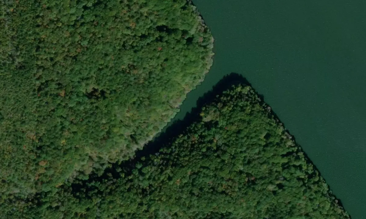 Satelite image of JP Coleman State Park