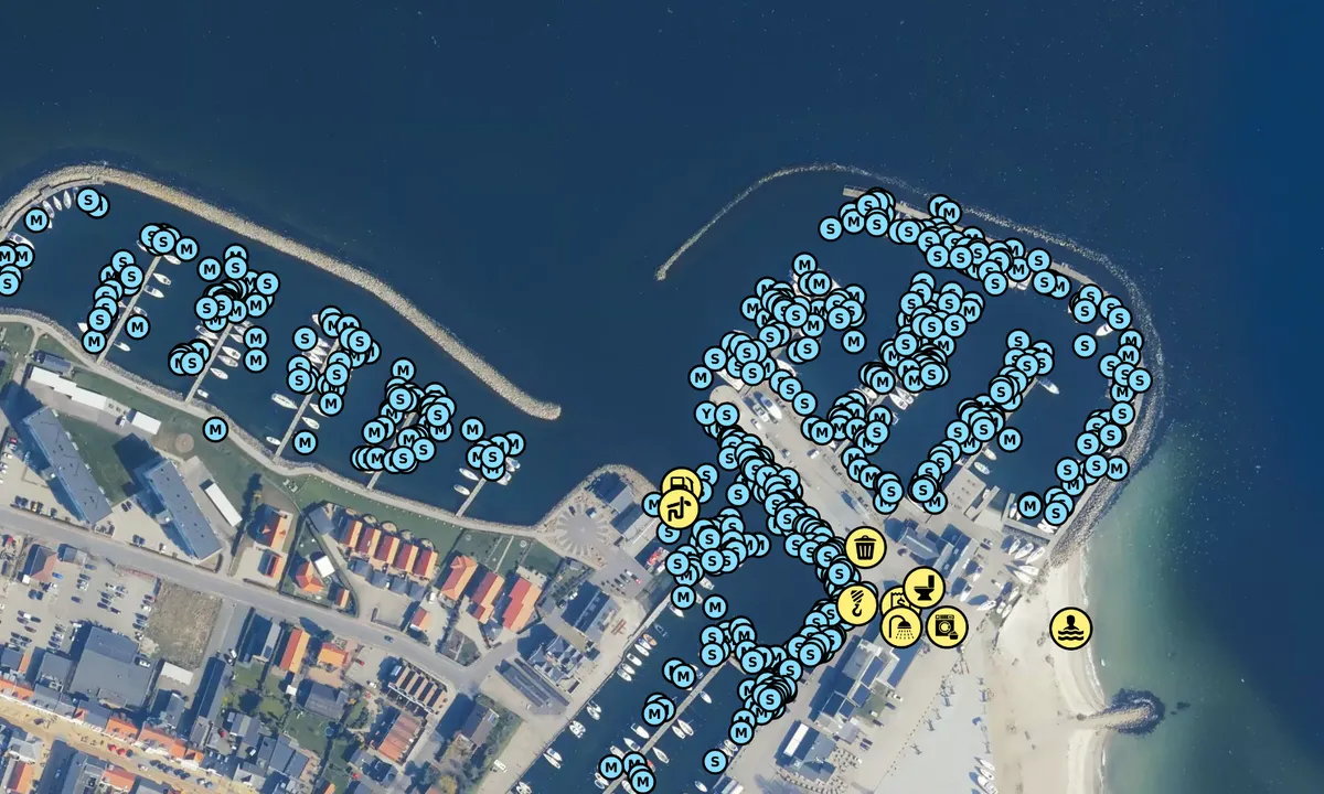 Satelite image of Juelsminde Havn og Marina