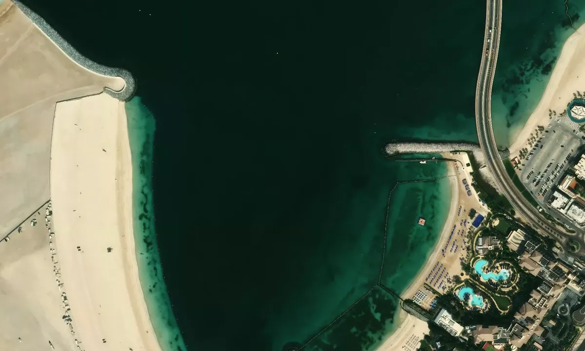 Satelite image of Jumeirah