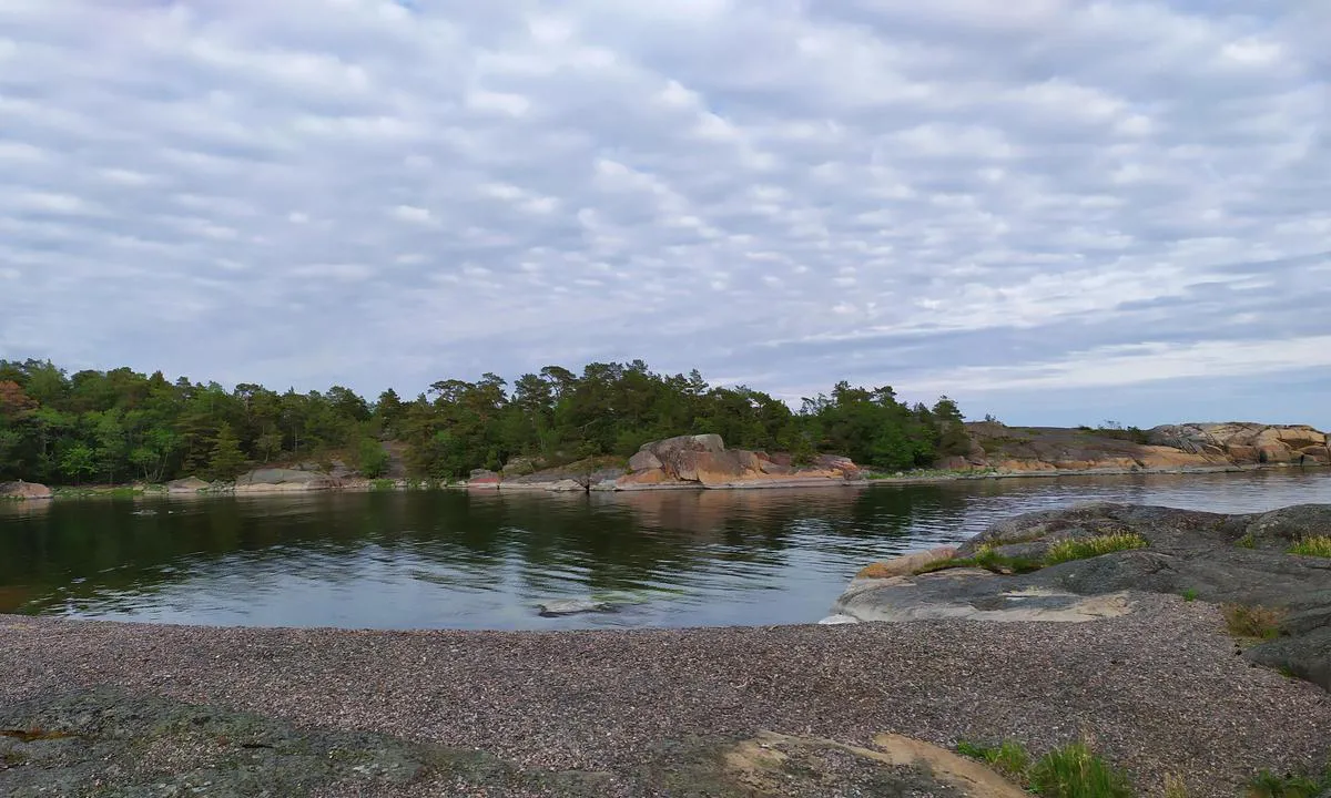 Anchoring spot south east side of Jussarö.