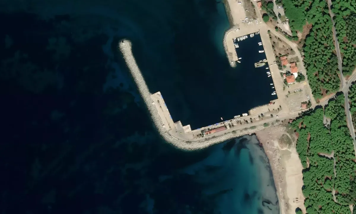 Satelite image of Kabatepe Limanı