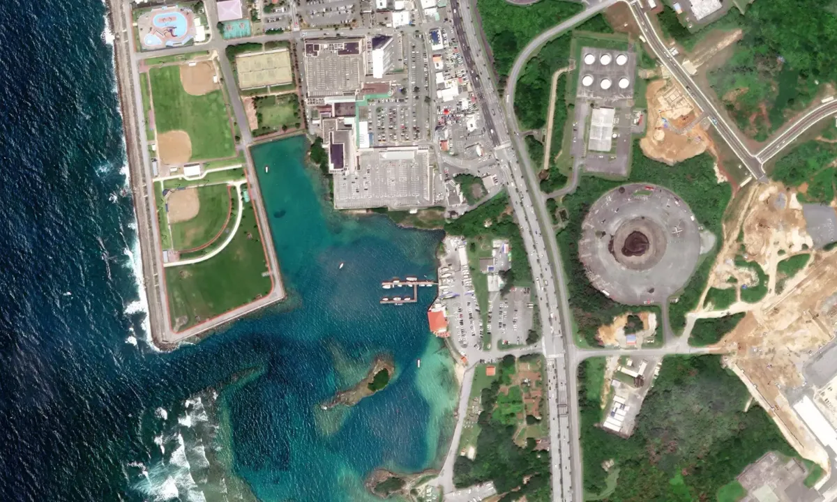 Flyfoto av Kadena Marina